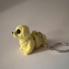 Golden Retriever Keyring