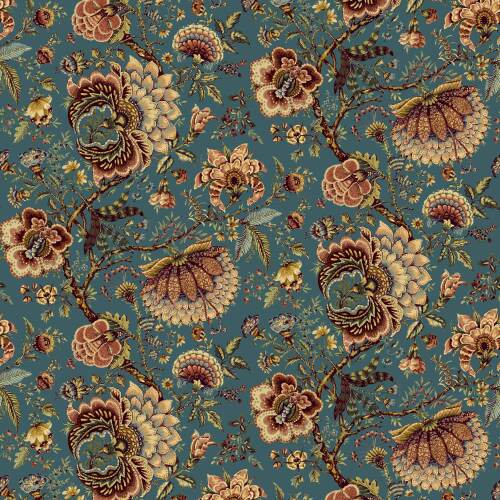 AMRITSAR - RUST/TEAL