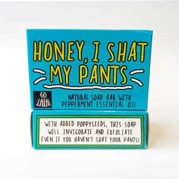 Honey I Shat My Pants Soap | Peppermint | Funny Gift for Him | Stocking Filler | Secret Santa | Valentine