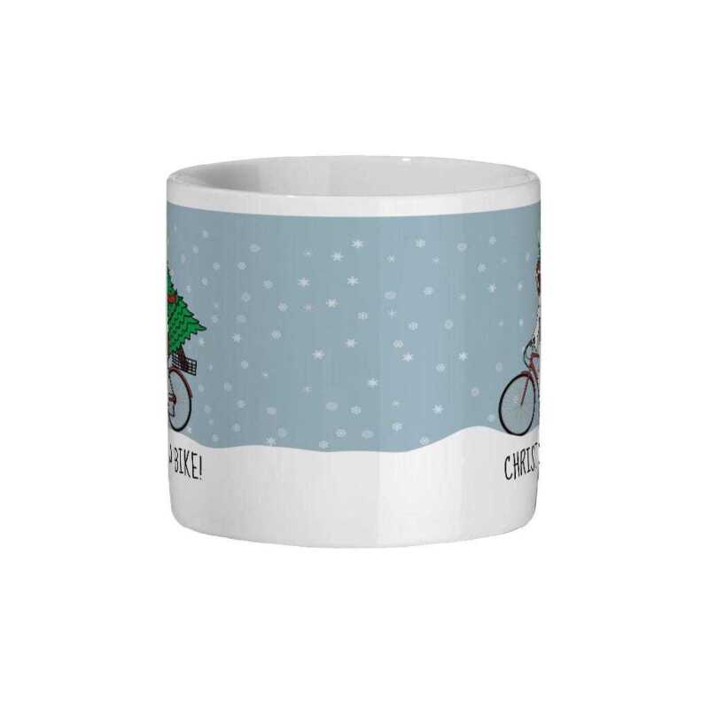 Funny Christmas Mug: Christ on a Bike, Rude Xmas Gift