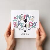Panda Birthday Card
