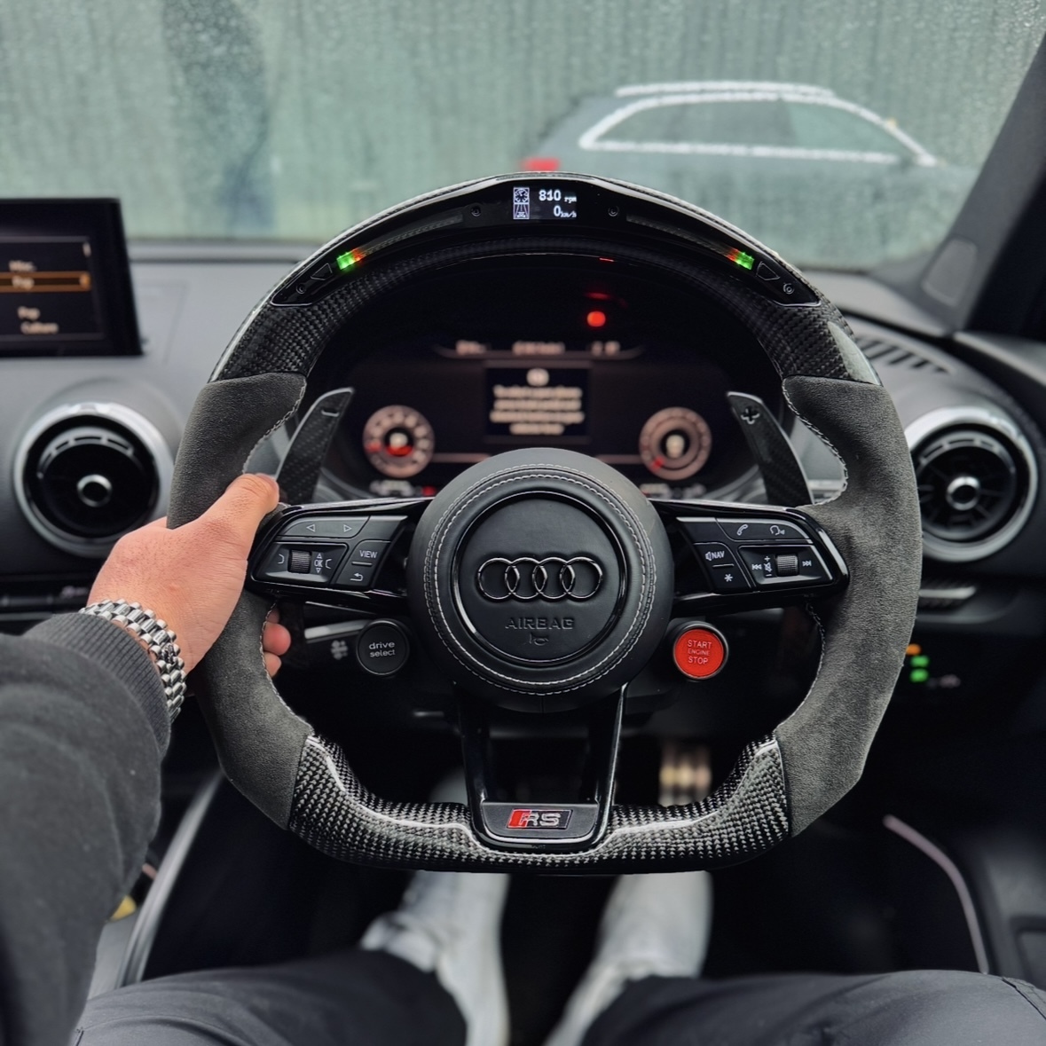 AUDI RS3 8V R8/TT STEERING WHEEL CONVERSION PACKAGE