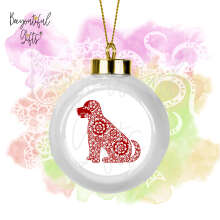 Ceramic Chinese New Year Bauble - Zentangle Chinese New Year Animal