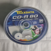 Traxdata Full Face Inkjet Printable White CD-R 52x Blank Discs 700MB CDR -  50