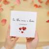 Valentine's Day Card for the One I Love, Cute Simple Design for Valentine's Day - Square (5.5x5.5) / Blank Inside