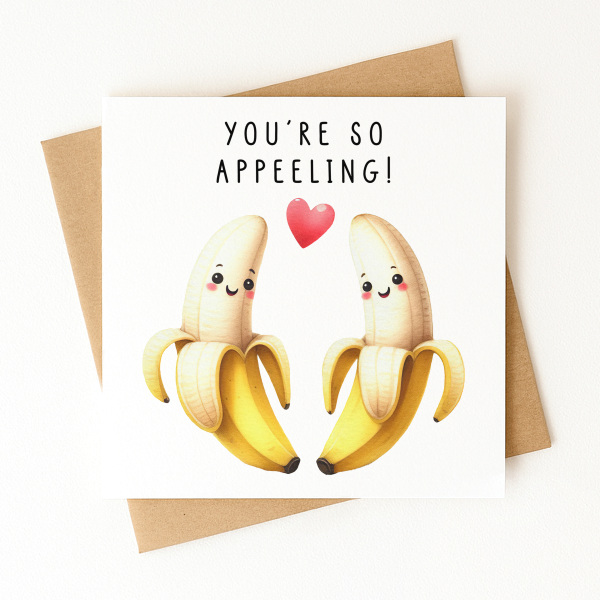 Valentine's Day Card - You're So Appealing - Standard Smooth Card