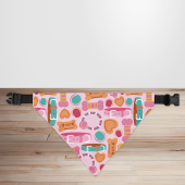 Puppy Love Collars, Treats & Toys Print Dog/Puppy Bandana