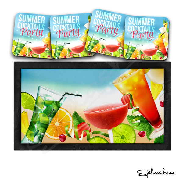 Personalised Bar Set - Summer Cocktails Party