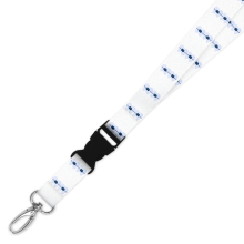 Double Breakaway Lanyard - Watercolour Braces