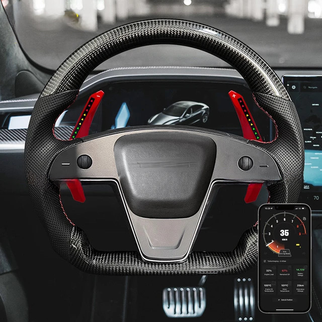 TESLA LED PADDLE SHIFTERS