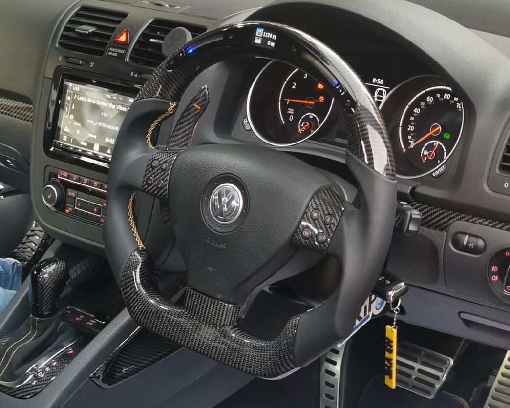MK5 VW CUSTOM STEERING WHEEL