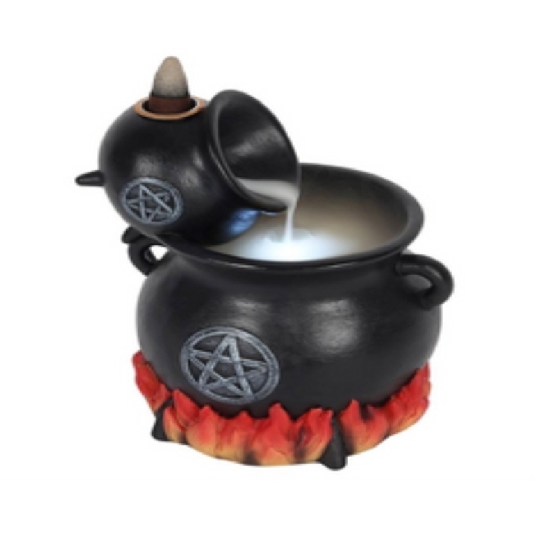 Pouring Cauldron Backflow Burner