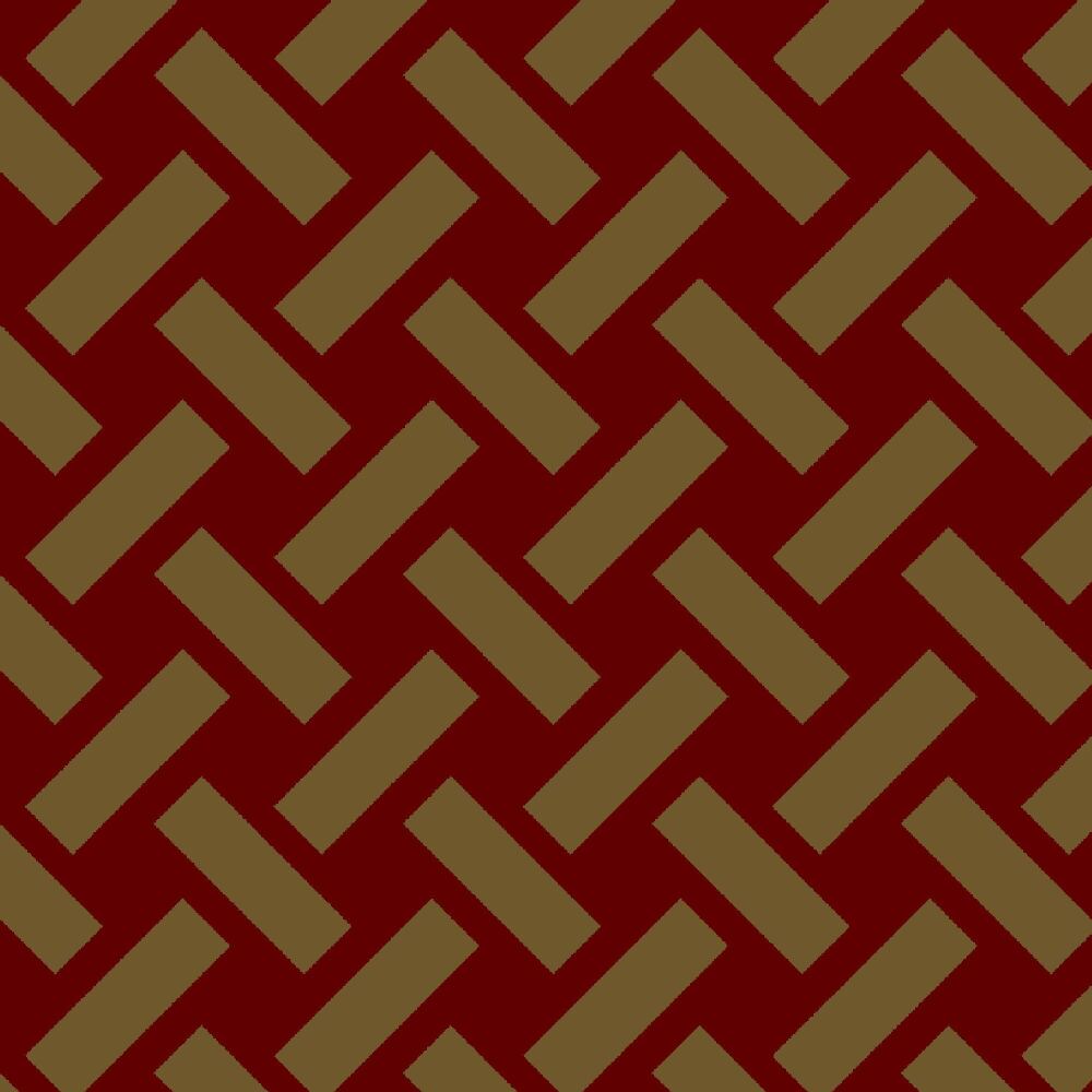 TRELLIS GOLD-SCARLET