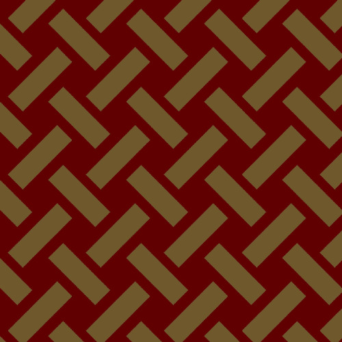 TRELLIS GOLD-SCARLET