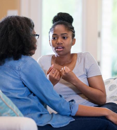 Navigate 828 support workers and young people interacting in a positive, supportive environment