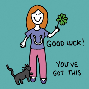 Good Luck Greetings Card