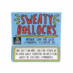 Sweaty Bollocks Soap | Funny Gift | Lemongrass | Christmas Gift | Stocking Filler | Secret Santa | Valentine