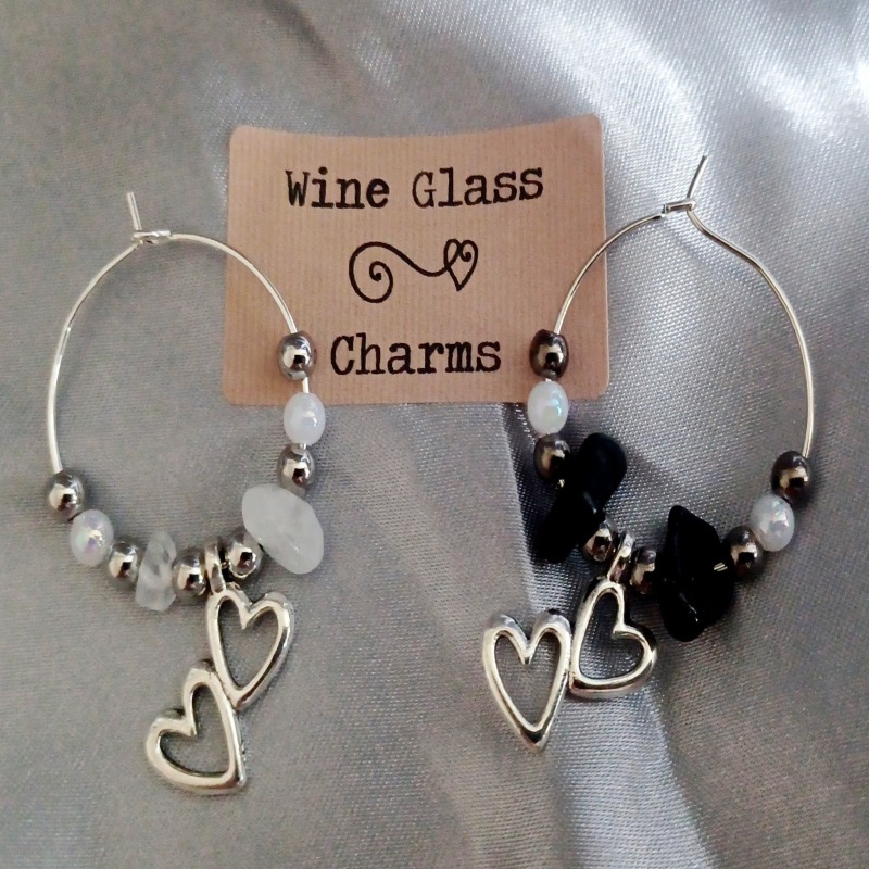 Wedding, Anniversary, Special Occasion Wine Glass Charms