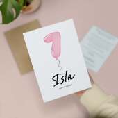 Personalised 7th Birthday Card For Girl Seven Year Old Birthday Card Custom Card For Seventh Birthday For Girl Happy 7th Birthday Card