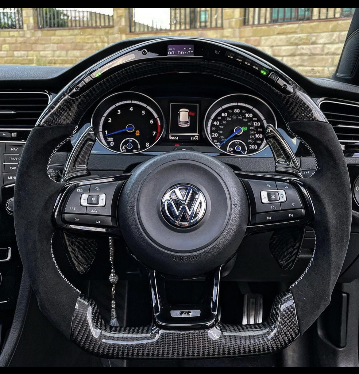MK7 VW CUSTOM STEERING WHEEL