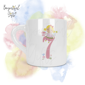 Personalised Fairies 7th Birthday Number Smug Mug® (6oz)