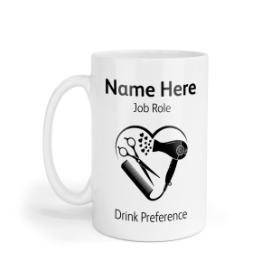 Personalised Ceramic Mug - LOVE Hair