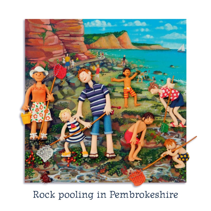 Rockpooling in Pembrokeshire
