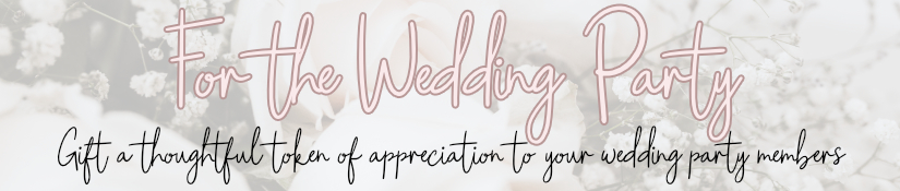 For the Wedding Party Banner