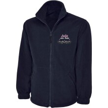Personalised Embroidered Healthcare Fleece Jacket - Daisies & Butterflies - XS | UK 8