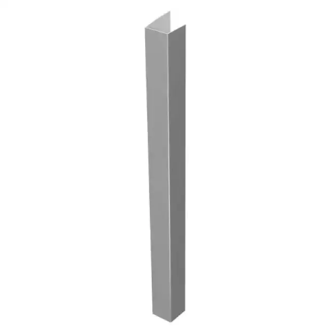 Aluminium Window Pods 2m Length - Mill (Unfinished) - 100mm - Slimline