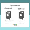Boyfriend Valentines Card - Personalised - Cute, cheeky Valentine's Card for your BF - can be customised inside - Blank inside - Regular - Matte
