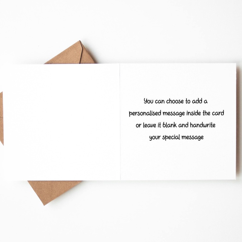 1 Year Anniversary Card for Husband or Wife – Funny & Romantic 1st Paper Anniversary Greeting Card – Perfect for Couples