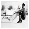 Ice dancing couple