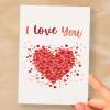 Anniversary or Valentine's Card for Her or Him Anniversary Card for Wife Valentine's Day Card For Husband Boyfriend or Girlfriend Love Card - Large (5x7) / Blank Message