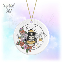 Ceramic Hanging Decoration - Sweet As Can Bee