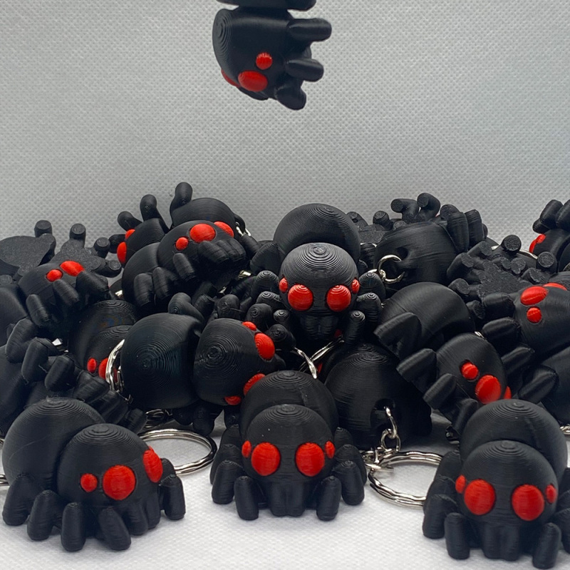 Baby Spider Keyring