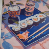 A4 Print of Tray with Cups and Food (kitchen5634)