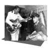 Elvis Presley & Bill Haley playing in brooklyn high school, vintage photographic card   - 12.6 x 17.7cm and blank inside - made in the UK