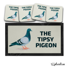 Personalised Bar Set - Pigeon Themed