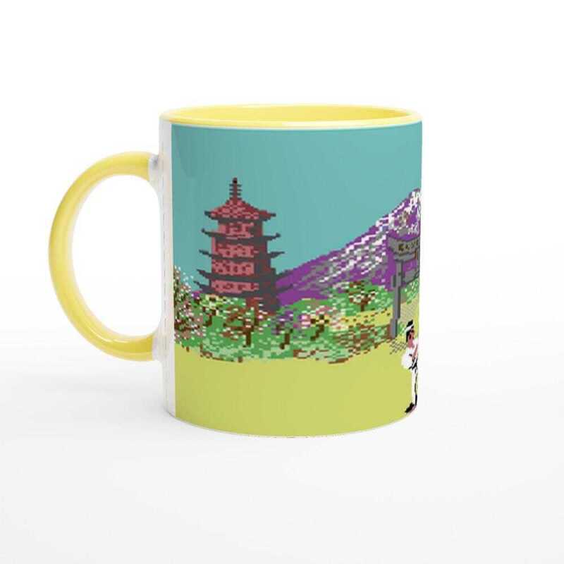 Retro Computer Game Way Of The Exploding Fist Mug