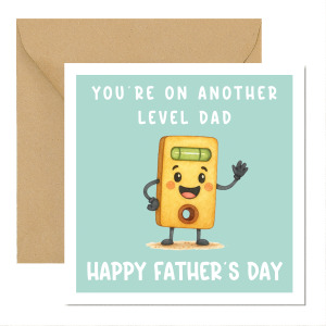 Father's Day Card - You're On Another Level Dad