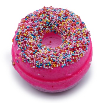Raspberry Donut Organic Bath Fizzers