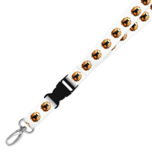 Double Breakaway Lanyard - Halloween Black Cat