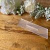 Arched Acrylic Wedding Signs/ Table Decorative Signs / Table Decor / Modern Calligraphy / Table Decorations / Personalised / Rustic Wedding - Guestbook - A5 CLEAR NO STAND