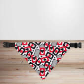 Valentine's Day Playing Cards Dog/Puppy Bandana