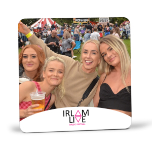 Irlam Live Personalised Photo Coaster