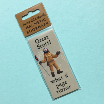 Captain Scott magnetic bookmark