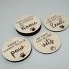 New Puppy Milestone Discs / Dog Lover New Dog gift / Reusuable Milestone Archievment Discs / Puppy Discs - Milestone Discs