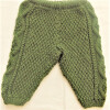 Baby's Hand Knitted 4 Piece Pram Suit - Age 0 - 3 mths - Chest 16 ins -  £27.50
