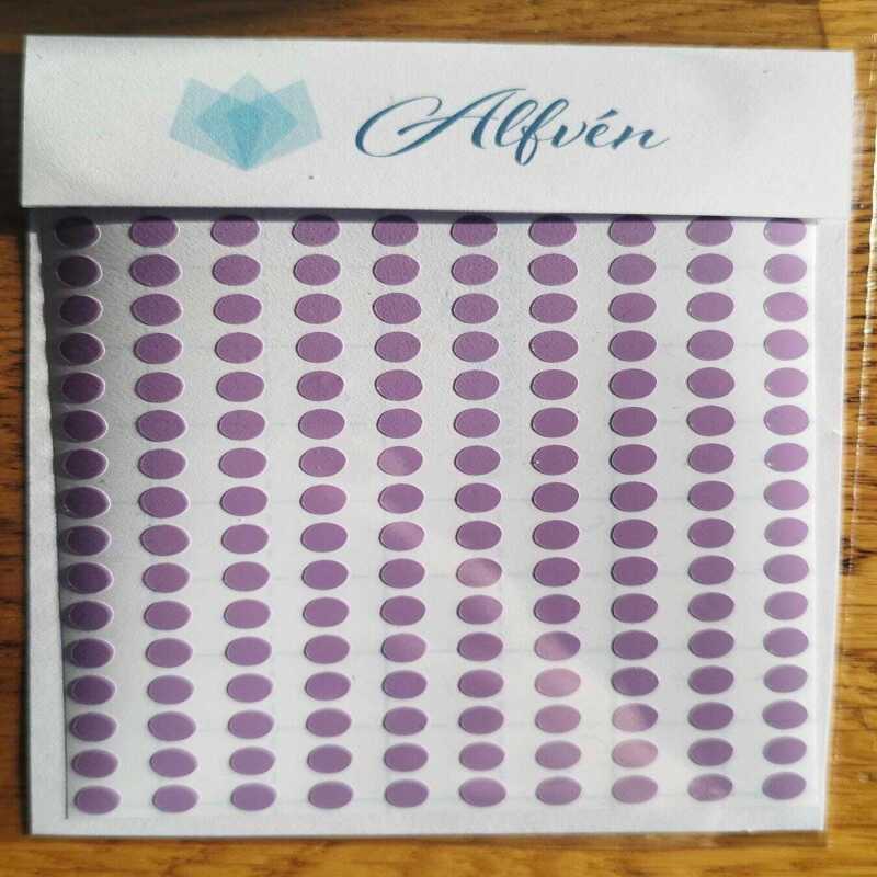 6mm Dot Circle Stickers 200 stickers per sheet - Pink